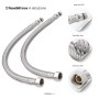 Rubinetto Lavabo Monocomando Jazz Ottone Oro Lucido Montaggio Rapido