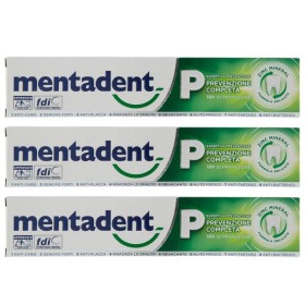 Dentifricio Mentadent P Prevenzione Pezzi 3 Completa Verde 75 Millilitri