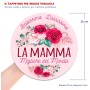 Tappetino Mouse La Mamma Migliore del Mondo Colore rosa 