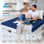 Active Era Lussuoso Materasso ad Aria Matrimoniale Rialzato con Pompa Elettrica 