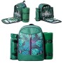 Zaino da Picnic Set Completo per 4 Persone