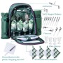 Zaino da Picnic Set Completo per 4 Persone