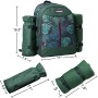 Zaino da Picnic Set Completo per 4 Persone