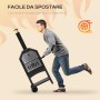 Outsunny Forno da Esterno per Pizza Barbecue con Termometro in Acciaio Inox a Carbonella
