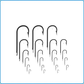 Mustad Ami Da Pesca Per Palamito N.12 2315DT Confezione Da 100 Pezzi