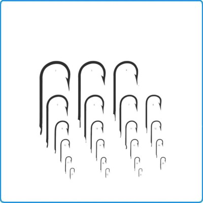 Mustad Ami Da Pesca Per Palamito N.12 2315DT Confezione Da 100 Pezzi