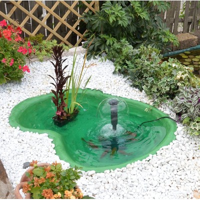 Laghetto da Giardino Termoformato Green Caldonazzo 120 lt dimensioni 110x78x28 cm