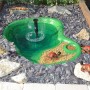 Laghetto per Tartarughe Green Trionix 80 lt Termoformato Per Giardino