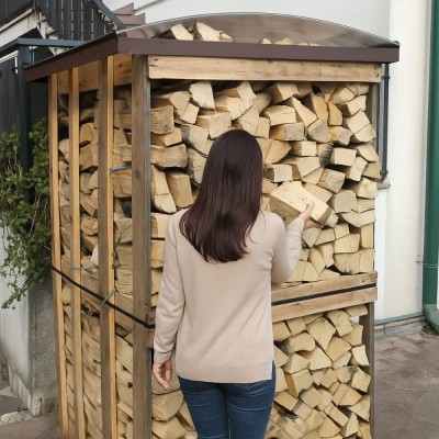Cappello Universale In Policarbonato Per Coprire Legna E Pallet