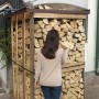 Cappello Universale In Policarbonato Per Coprire Legna E Pallet