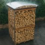 Cappello Universale In Policarbonato Per Coprire Legna E Pallet