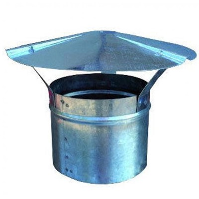 FUMAIOLO CAPPELLO CINESE ZINCATO DIAMETRO MM 100