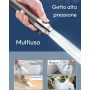 Soffione Doccia Filtrante Alta Pressione 4 Regolazioni Doccia Benessere Rilassante