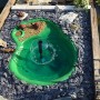 Laghetto per Tartarughe Green Trionix 80 lt Termoformato Per Giardino