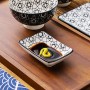  Set Sushi per 2 Persone in Porcellana Confezione Regalo 8 pezzi