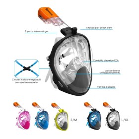 Maschera Abysstar Galaxy Full-Face Mask S/M