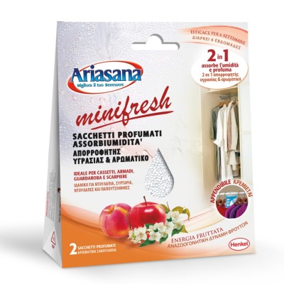 Ariasana Mini Fresh Energia Fruttata Bustina Appendibile da 100 gr